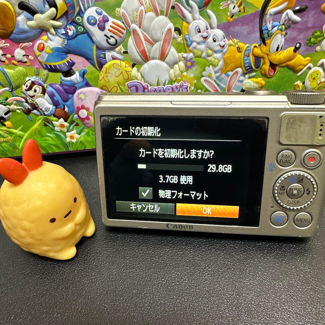 キャノンCanon Power Shot S100 シルバー　動作確認済