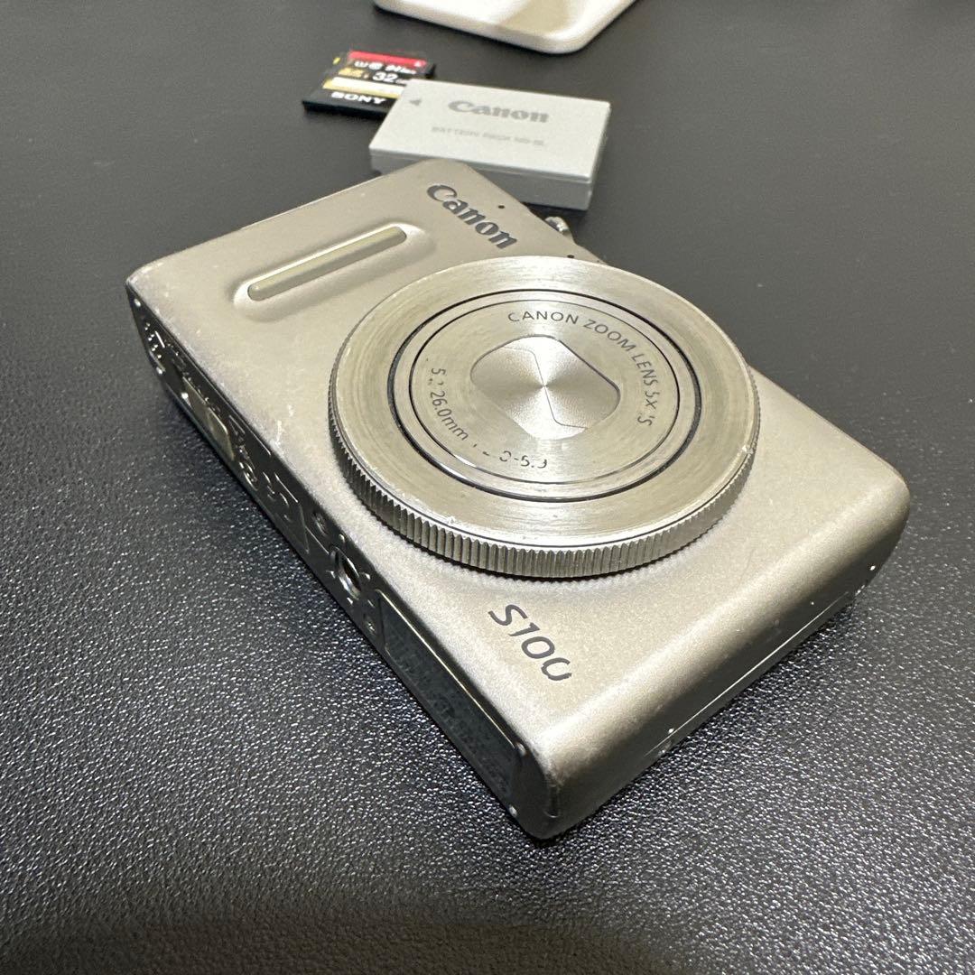 キャノンCanon Power Shot S100 シルバー　動作確認済