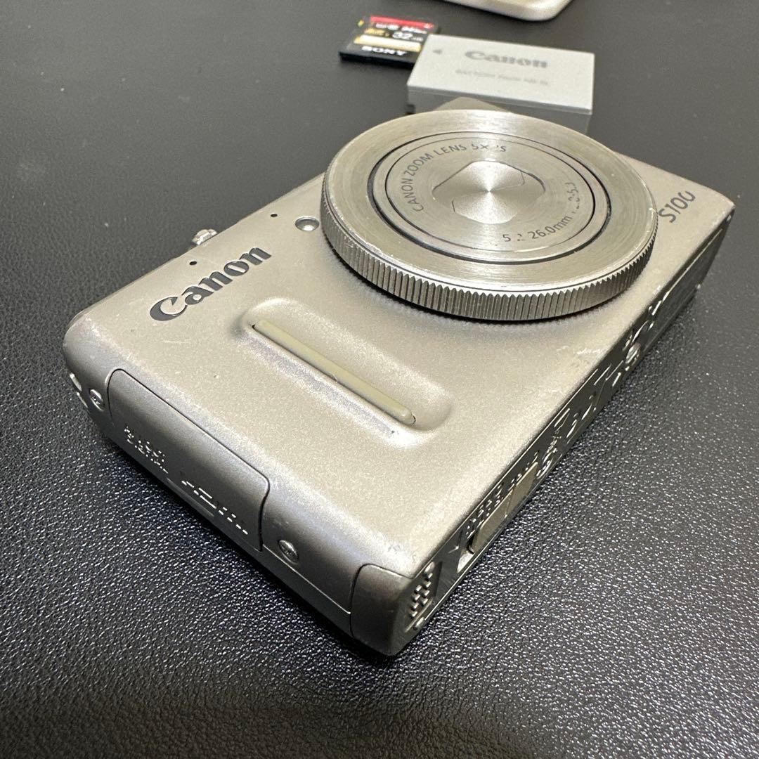 キャノンCanon Power Shot S100 シルバー　動作確認済