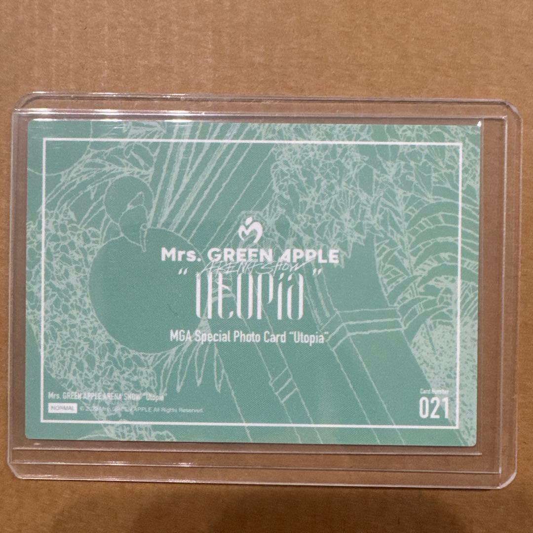 Mrs. GREEN APPLE Utopia フォトカ　021