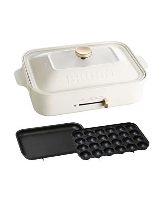 【最終値下げ】BRUNO コンパクトホットプレート ホワイト