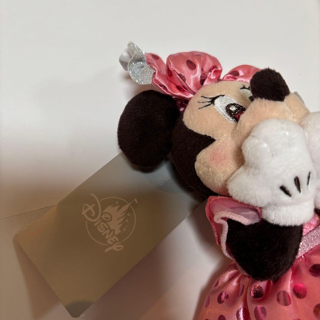 ディズニー ミニー ぬいぐるみキーチェーン