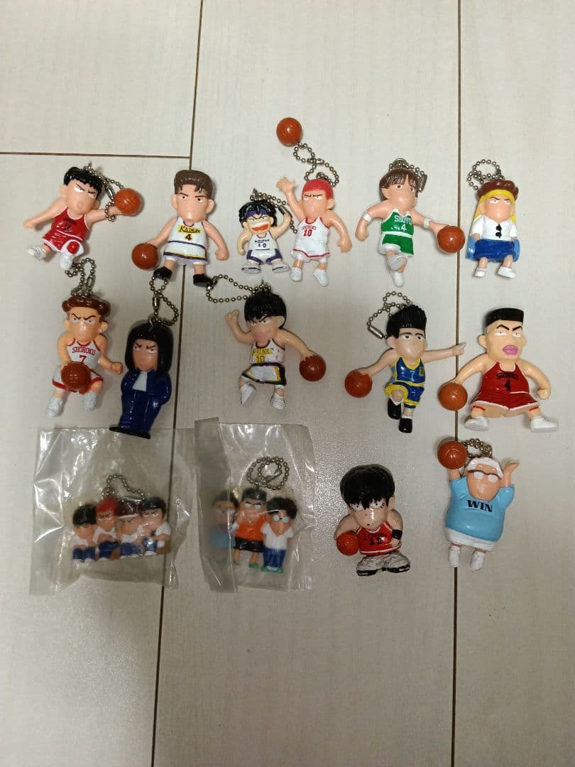 SLAMDUNK スラムダンク キーホルダー レトロ フィギュア 人形