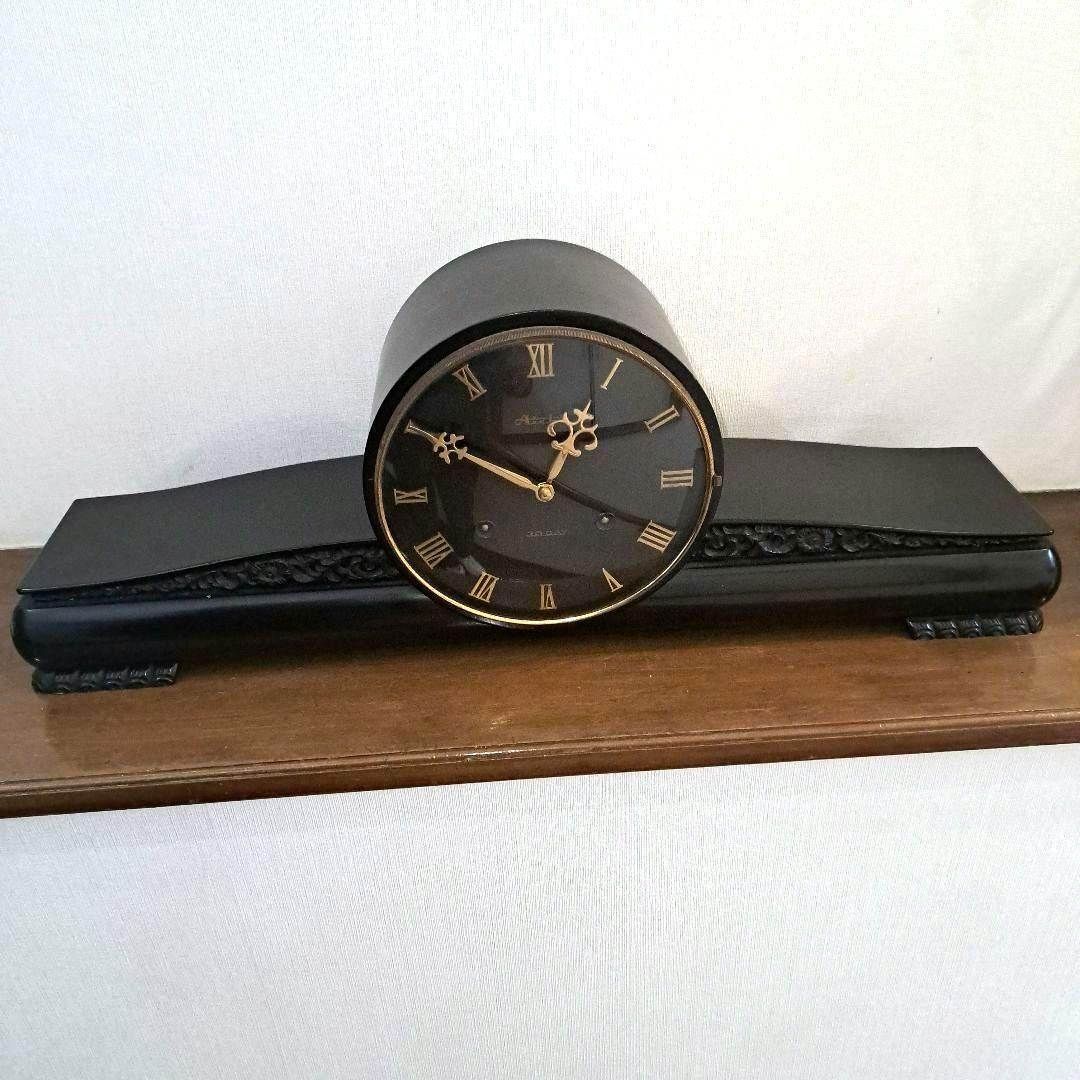 オーバーホール済み　愛知時計　クラシック　ローマ数字　置時計