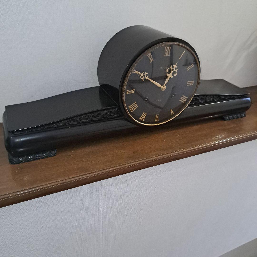 オーバーホール済み　愛知時計　クラシック　ローマ数字　置時計