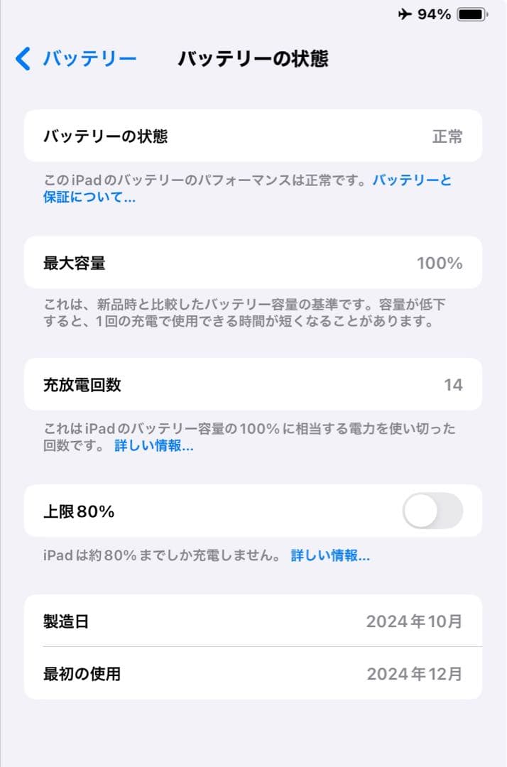 iPad mini A17Pro 512GB スペースグレー