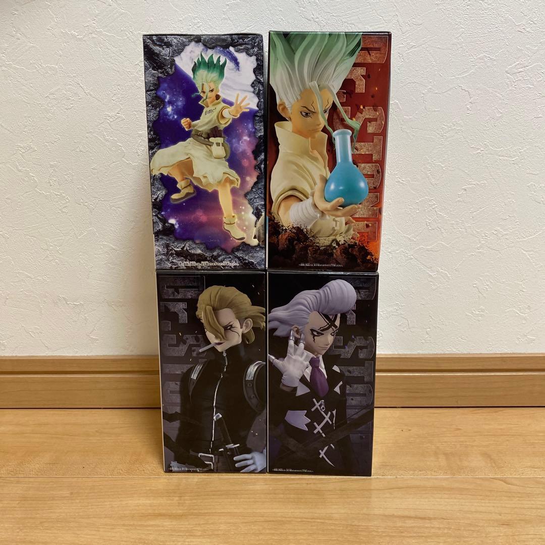 Dr.STONE フィギュア・オブ・ストーンワールド 4体セット