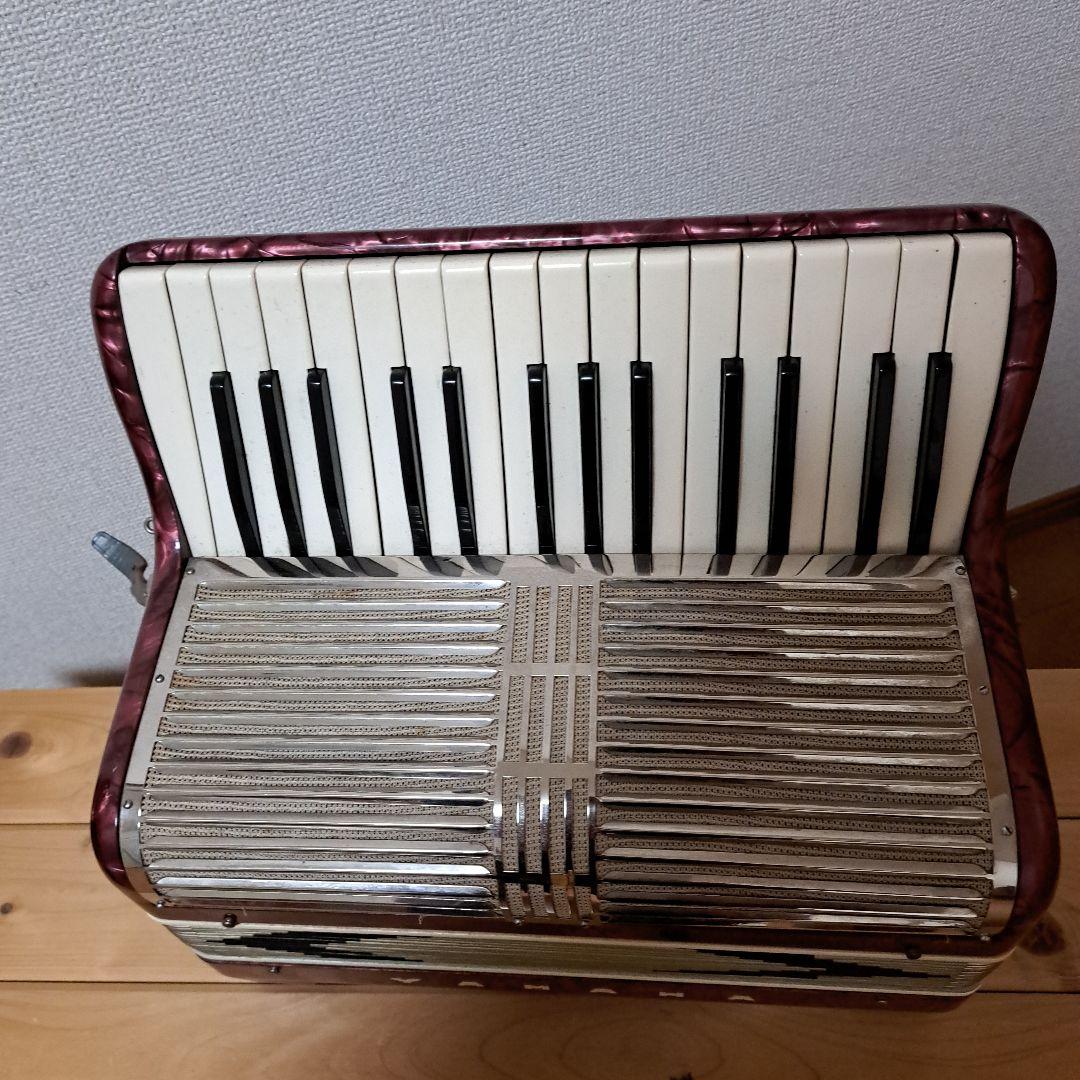 【希少レア】Yamaha アコーディオン 30鍵 ピンク