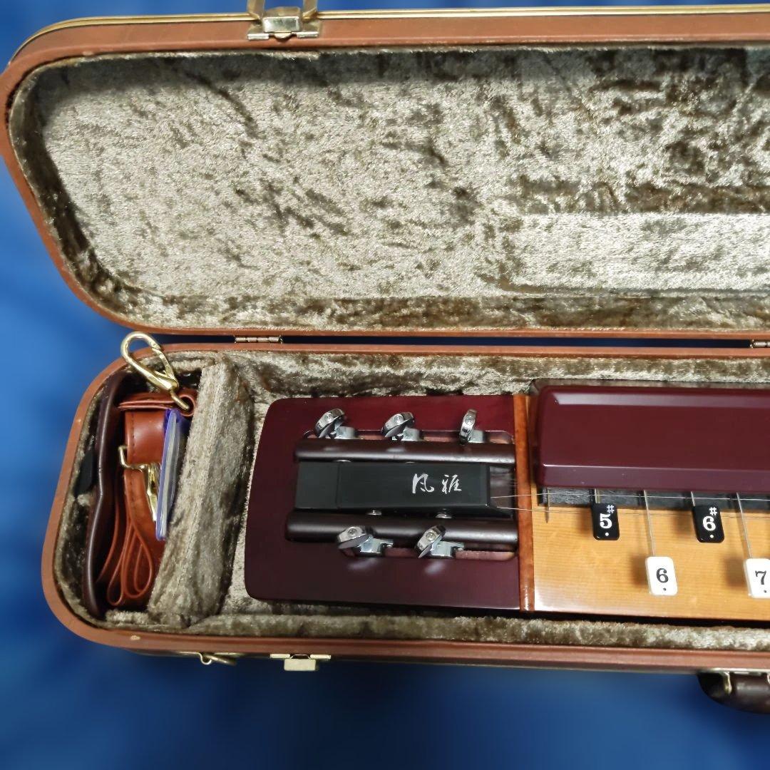 超高級大正琴 6弦 ケース付き