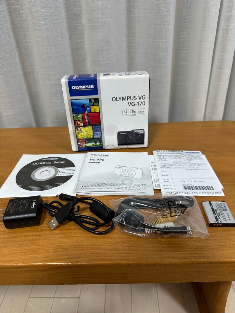 OLYMPUS VC-170 コンパクトデジタルカメラ 【美品】