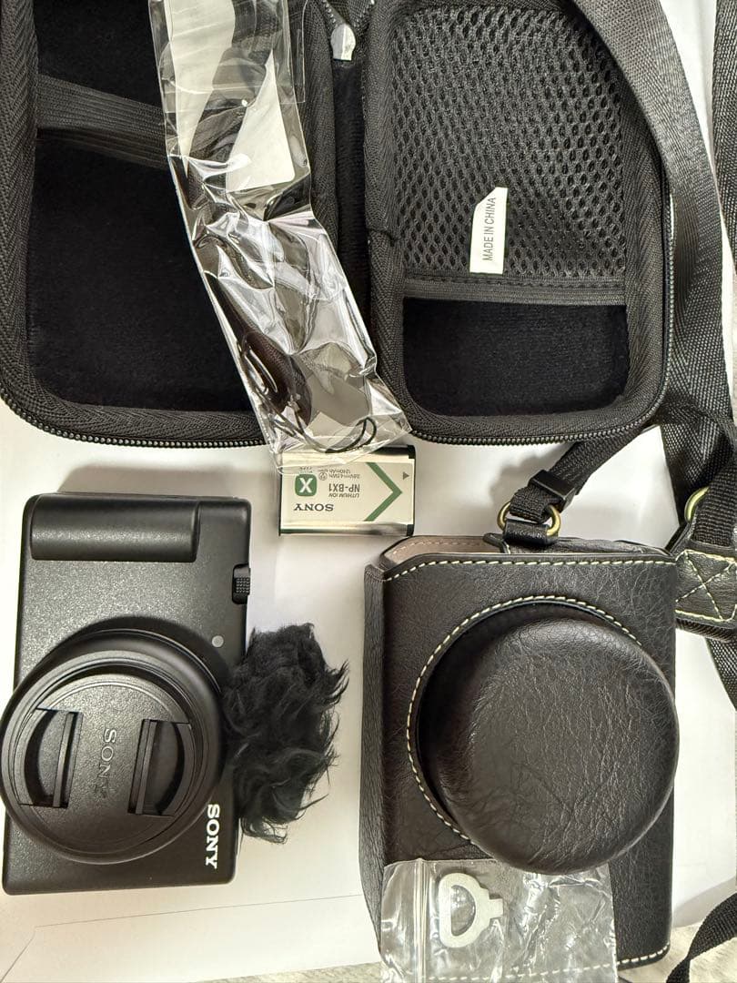 最終値下げSONY zv1f ケース２つ付き　即日発送