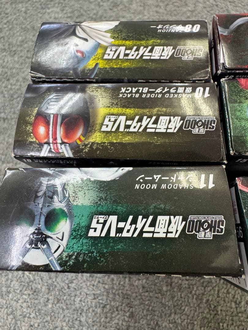 未開封 バンダイ 掌動 SHODO 仮面ライダーVS 6点