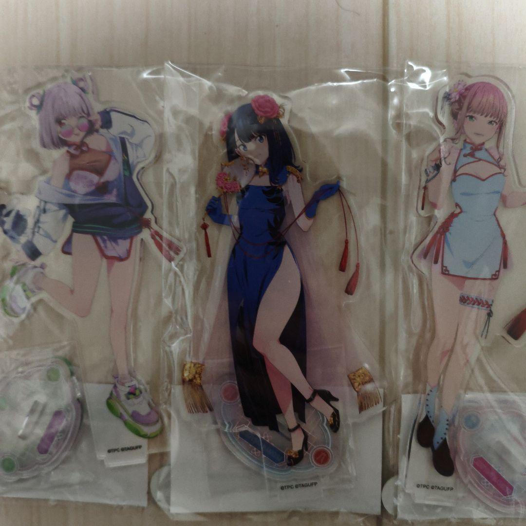 レア　グリッドマンユニバース　チャイナドレス　新条アカネ　宝多六花　南夢芽　くじ