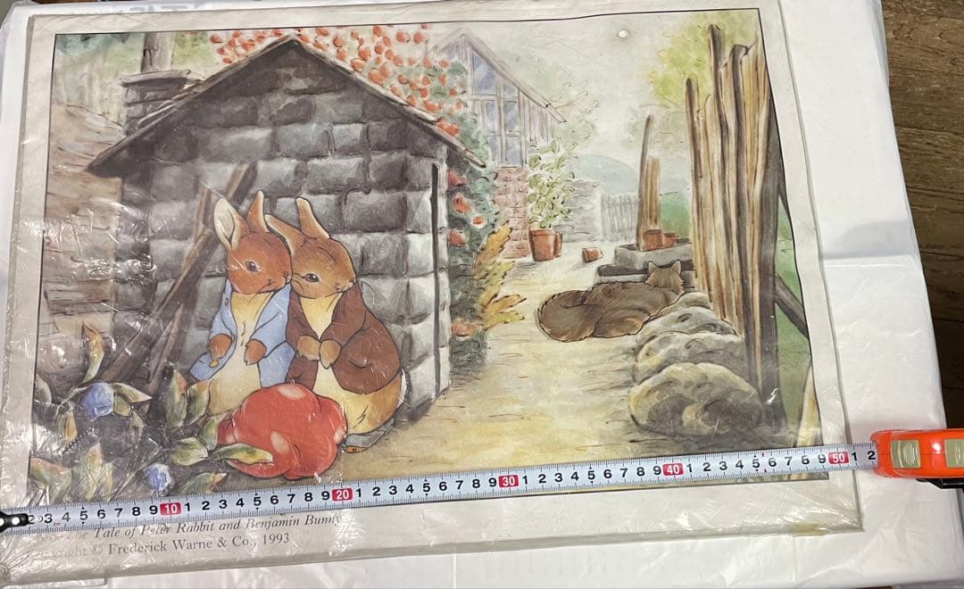 ピーターラビット・当時物・希少品・ポスター・33年前貴重品
