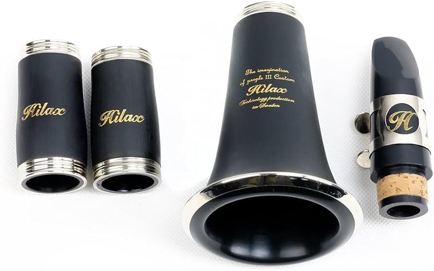 HILAX Bbクラリネット 17キー 初心者向け 黒