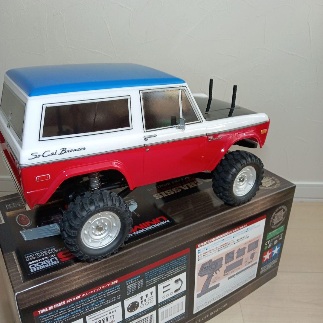 タミヤCC−02ウニモグ、ブロンコ