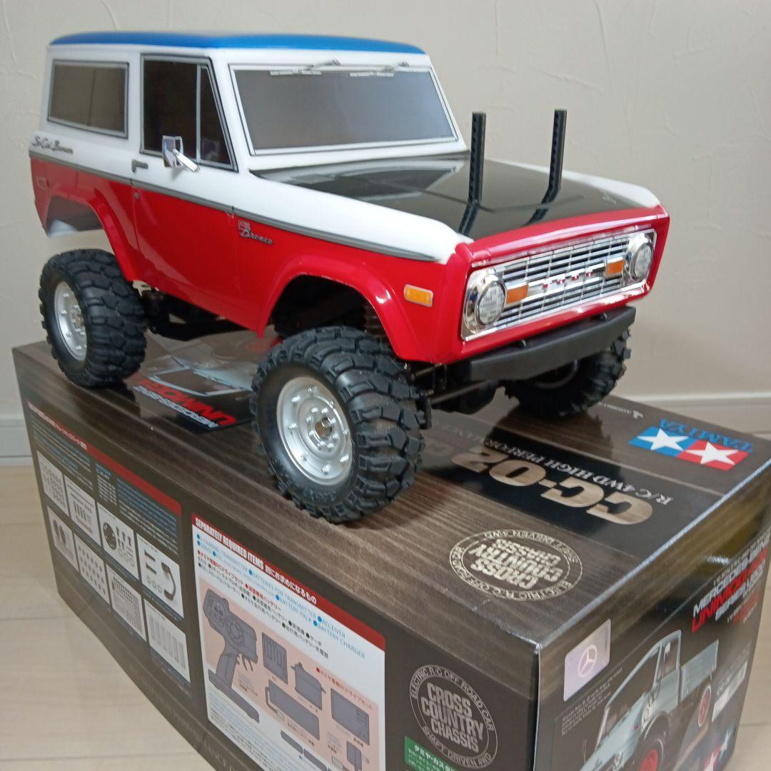 タミヤCC−02ウニモグ、ブロンコ