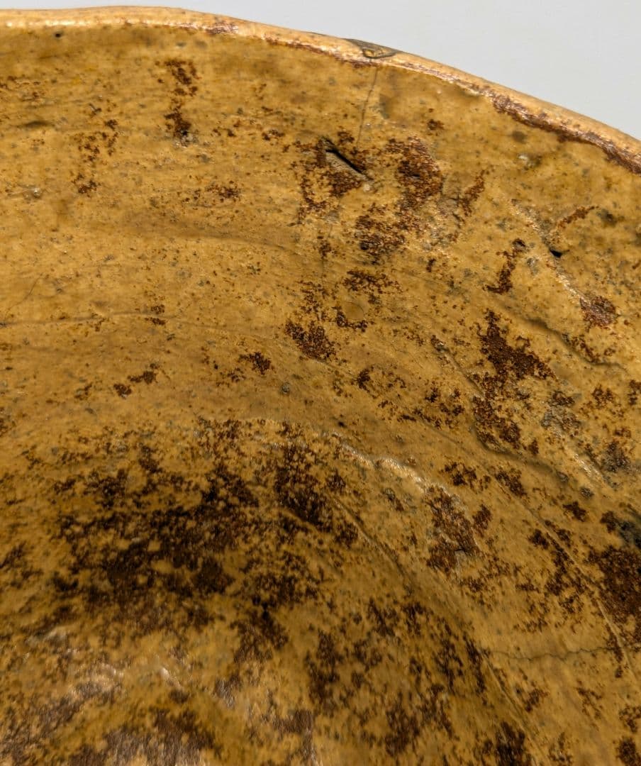 【直しあり】高村光雲 伊羅保釉手造り茶盌 用心箱 抹茶碗 抹茶茶碗 茶道具 茶器