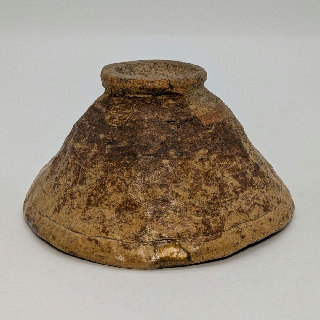 【直しあり】高村光雲 伊羅保釉手造り茶盌 用心箱 抹茶碗 抹茶茶碗 茶道具 茶器