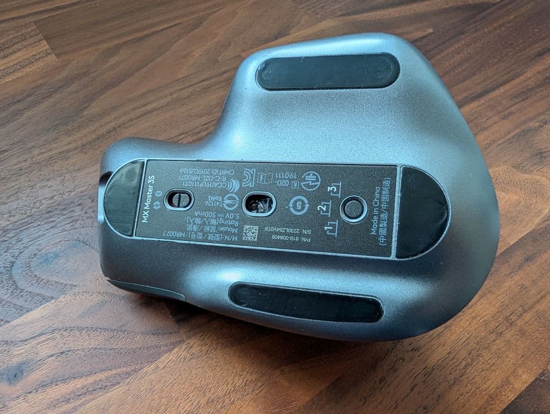 Logitech MX Master 3s グラファイト ワイヤレスマウス