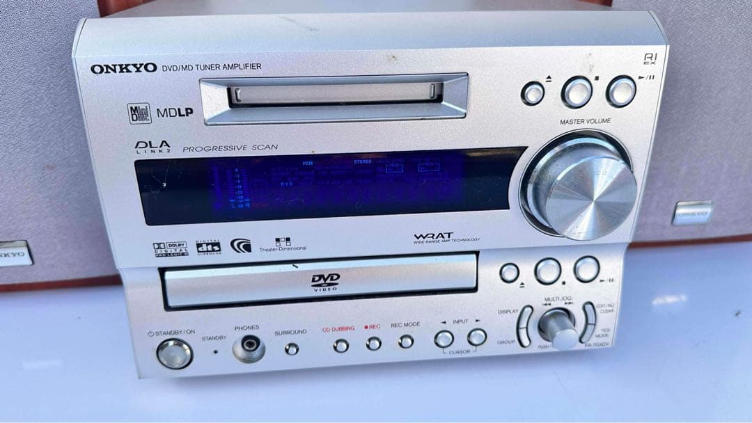 ONKYO FR-7GXDV コンポ CD MD DVD スピーカー