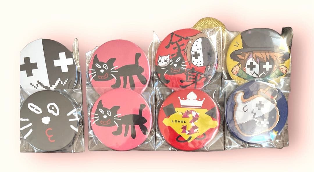 LEVEL.1 LEVEL.3 缶バッジ アクキー