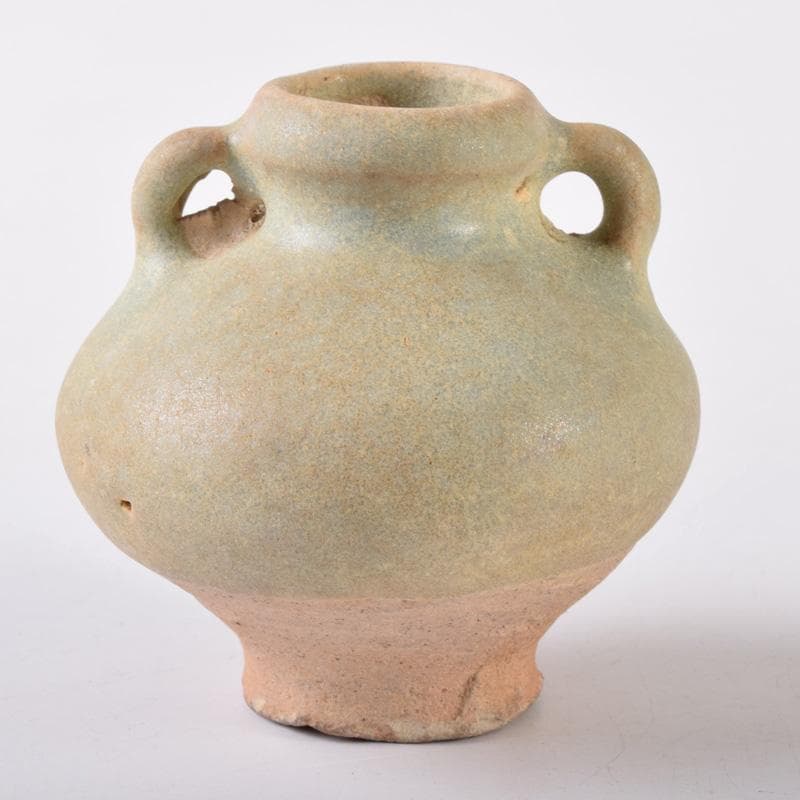 茶道具　唐物　青磁　振出　前大徳　佐竹大鑑書付　共箱　V　7282