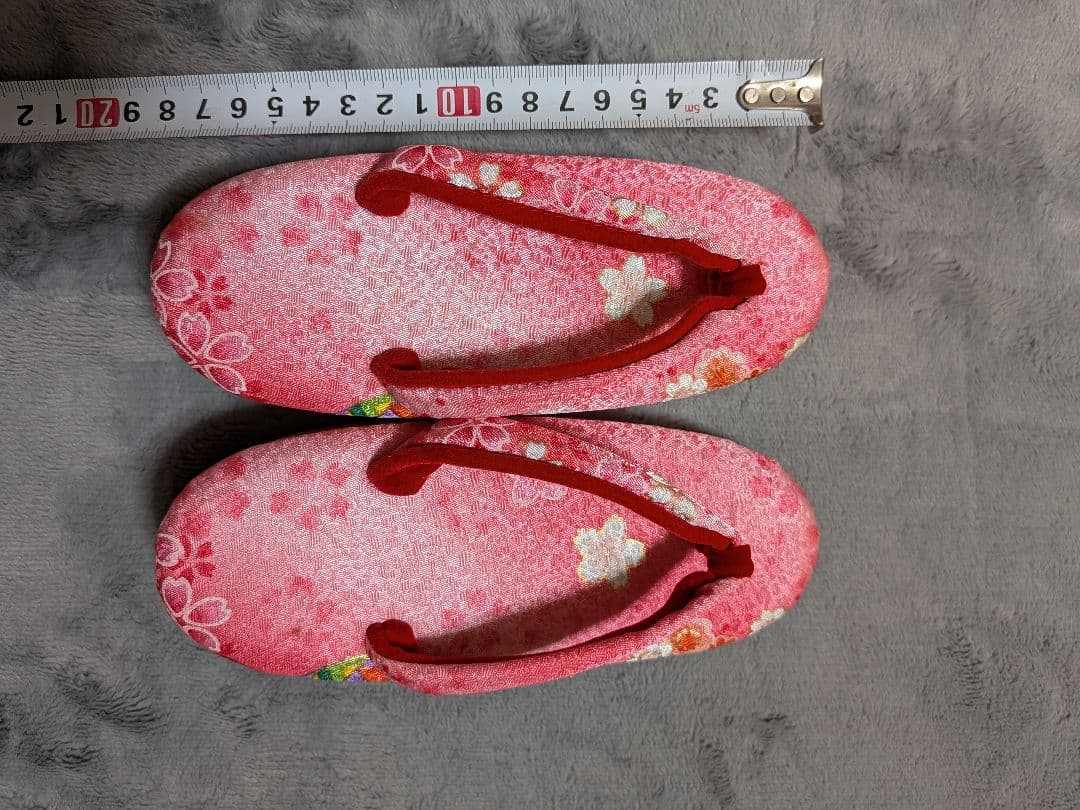 七五三 伝統的衣装 ピンク 花柄