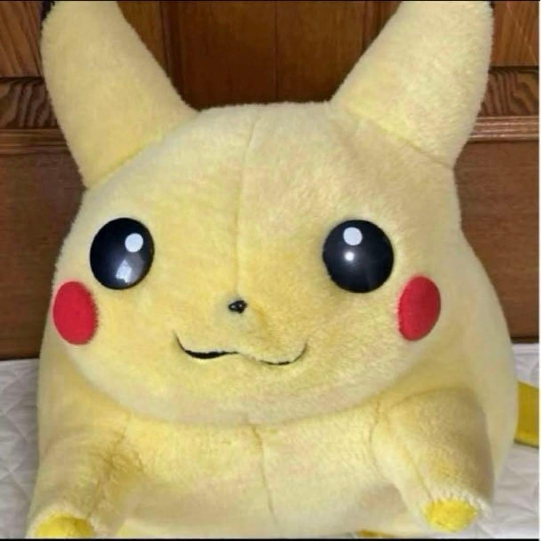 初期 ピカチュウ ぬいぐるみ 等身大 40cm ポケモン 初代 縫いぐるみ