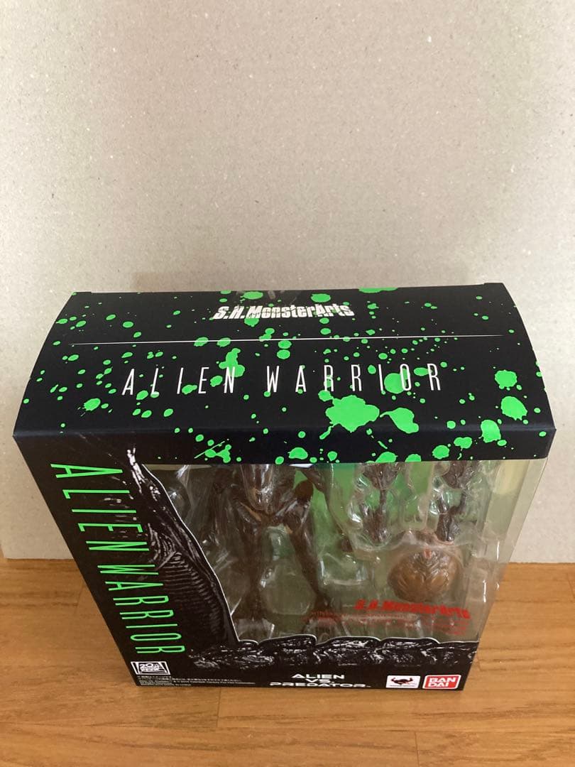 【新品/未開封】S.H.MonsterArts エイリアン ウォーリア　 AVP