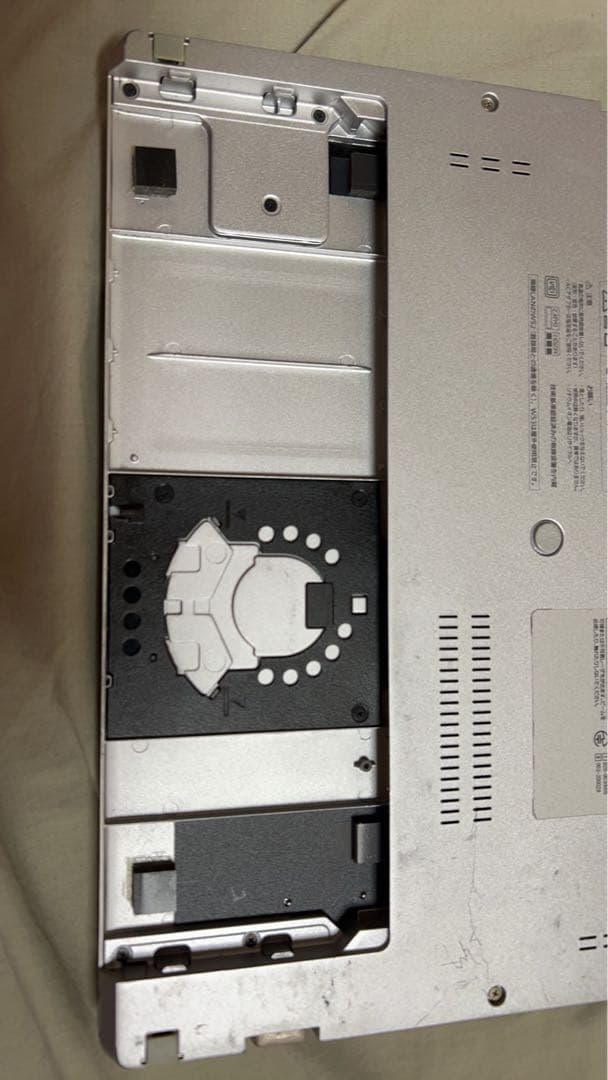 Panasonic Let's note シルバー ノートPC