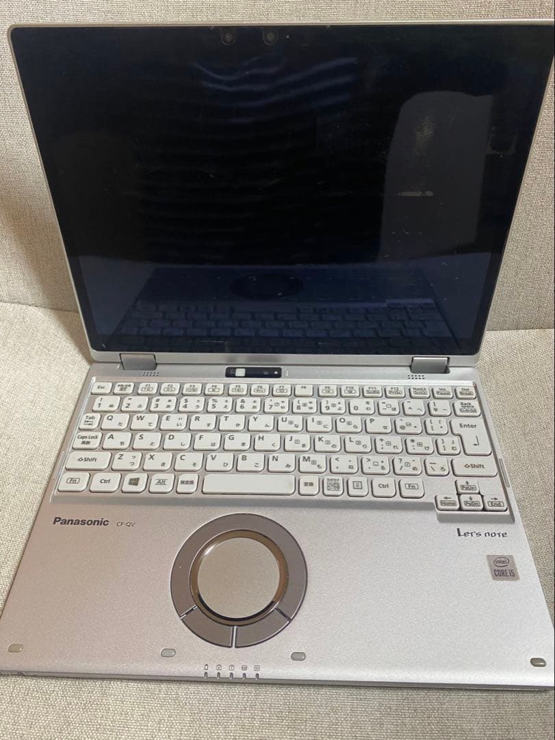 Panasonic Let's note シルバー ノートPC