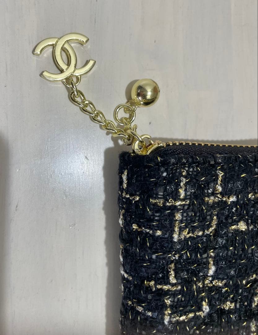 【CHANEL】ツイード長財布‼️レア‼️