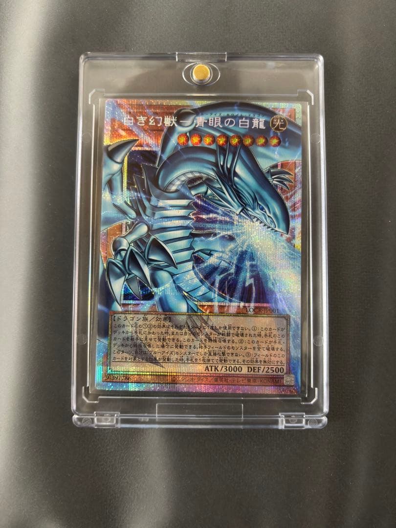 遊戯王OCG 青眼の白龍(オーバーフレーム)【プリシク】