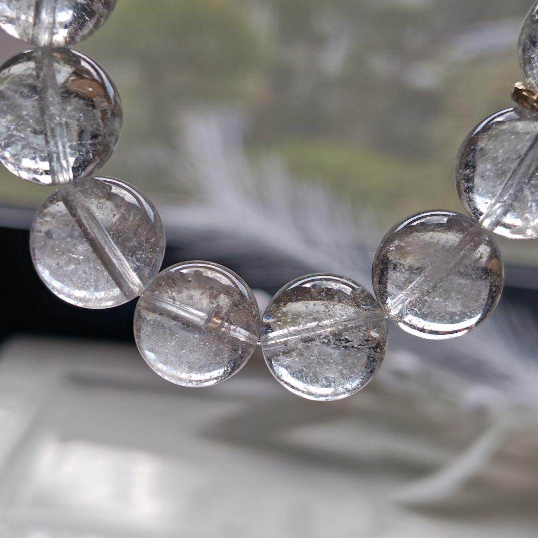 新作♡ヒマラヤ産アイスクォーツ　フルブレス