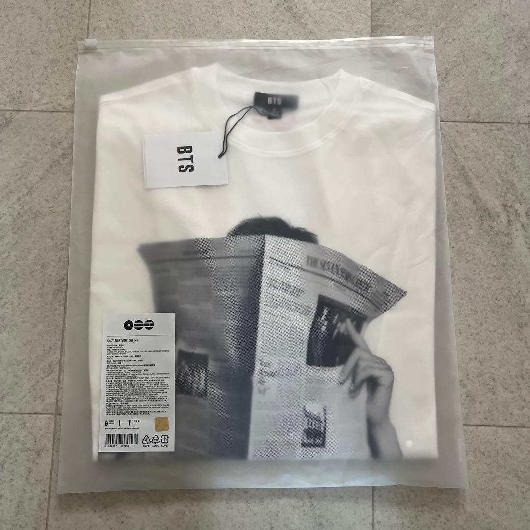 BTSポップアップARIRANG RM 顔Tシャツ Mサイズ