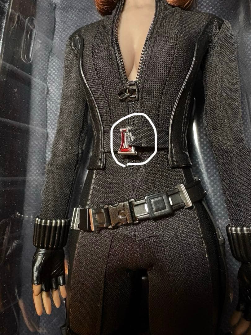 1/6 カスタム仕様 ホットトイズ ブラック・ウィドウ ウインターソルジャー版