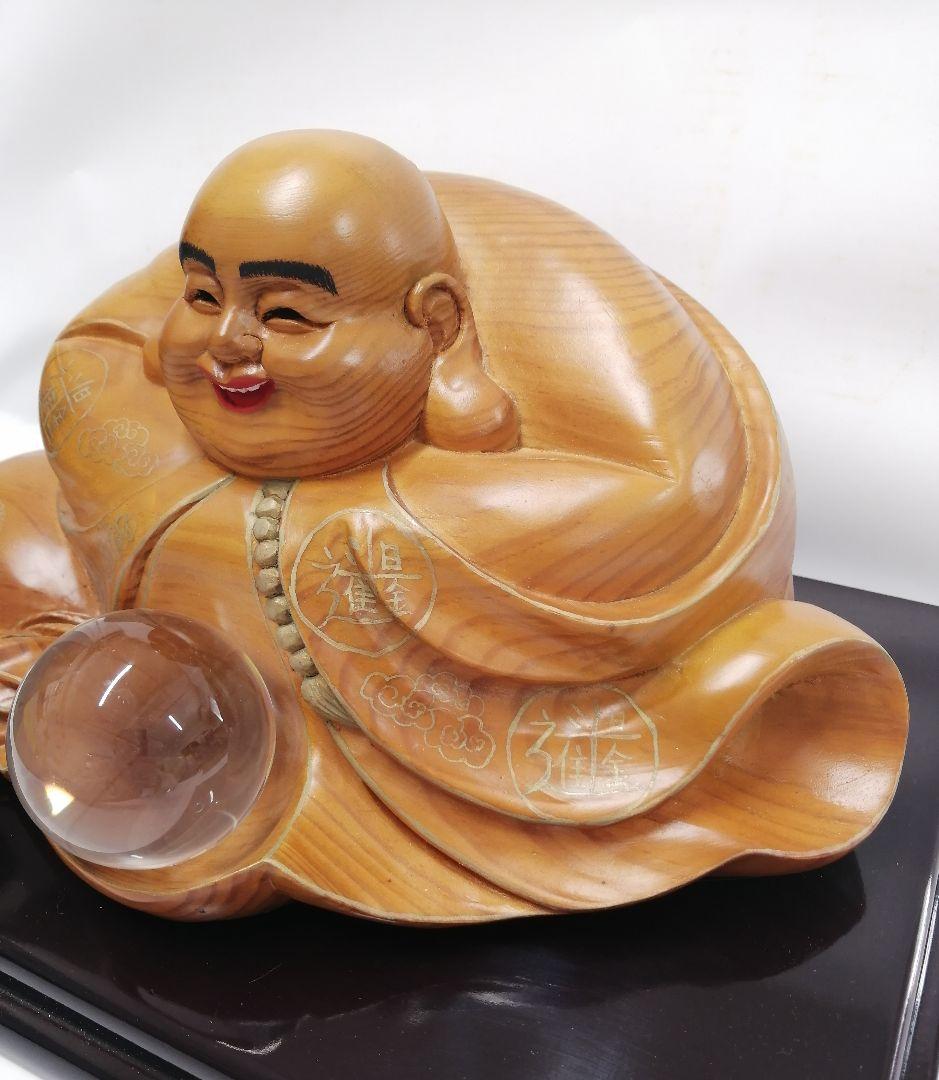 笑仏小和尚　赤松　ガラス玉付