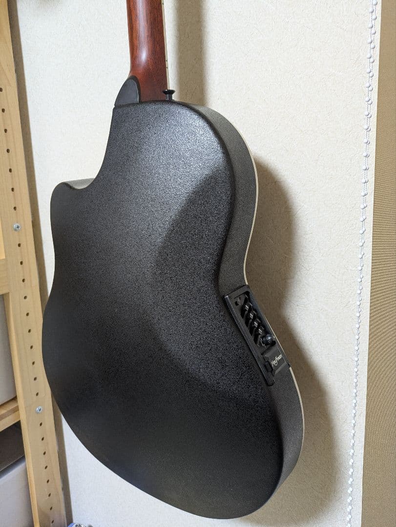 Reel Man RM-101 ブラック アコースティックギター(エレアコ)
