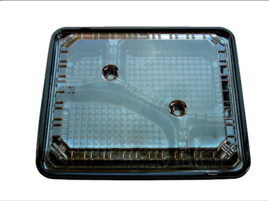 使い捨て 弁当箱 400枚 RKB-10B 黒 本体&蓋セット