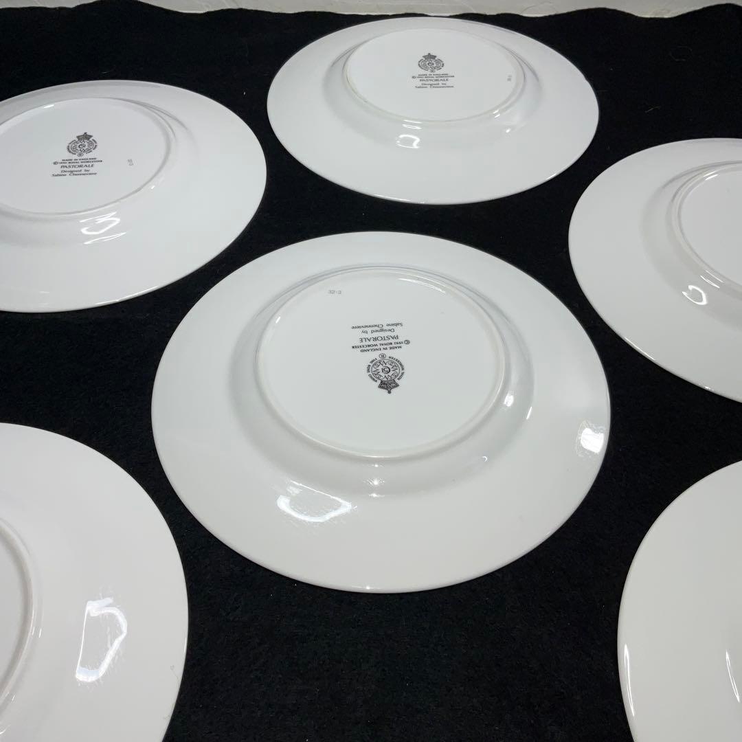 ロイヤルウースター　パストラーレ　皿6枚セット