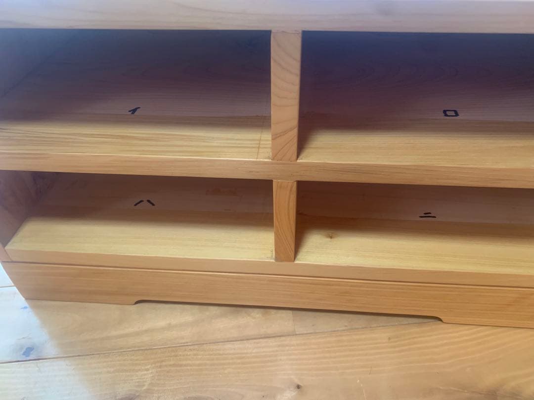 総檜✨桧✨リビング小物収納家具、電話台【MUKU】職人作品一点物