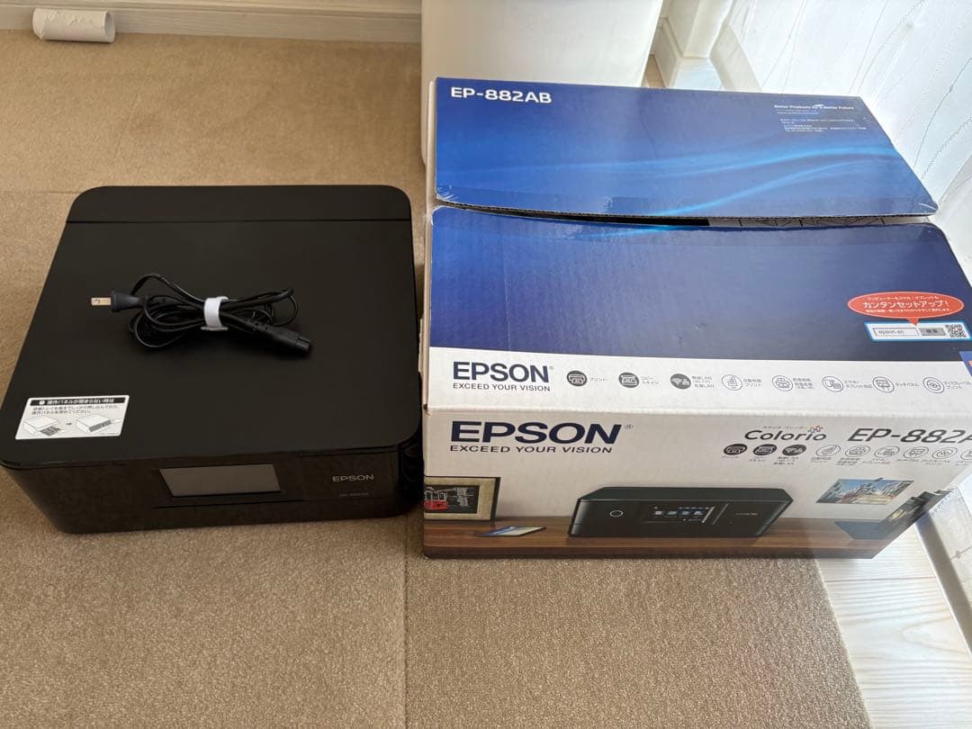 EPSON EP-882AB インクジェットプリンター ジャンク品
