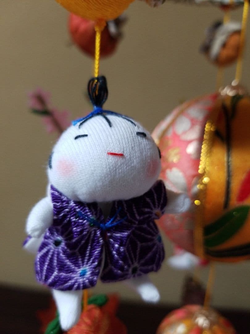 「お月見の吊し飾り」+「秋の吊し飾り」