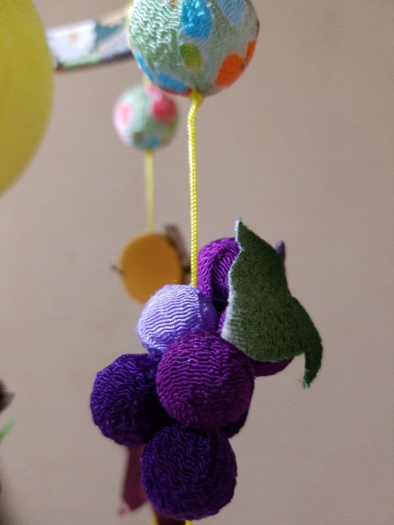 「お月見の吊し飾り」+「秋の吊し飾り」