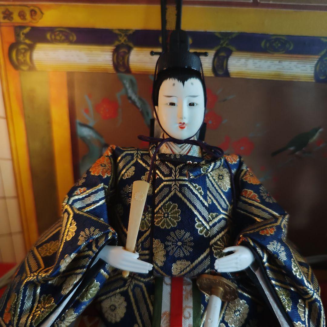 雛人形　ガラスケース付き