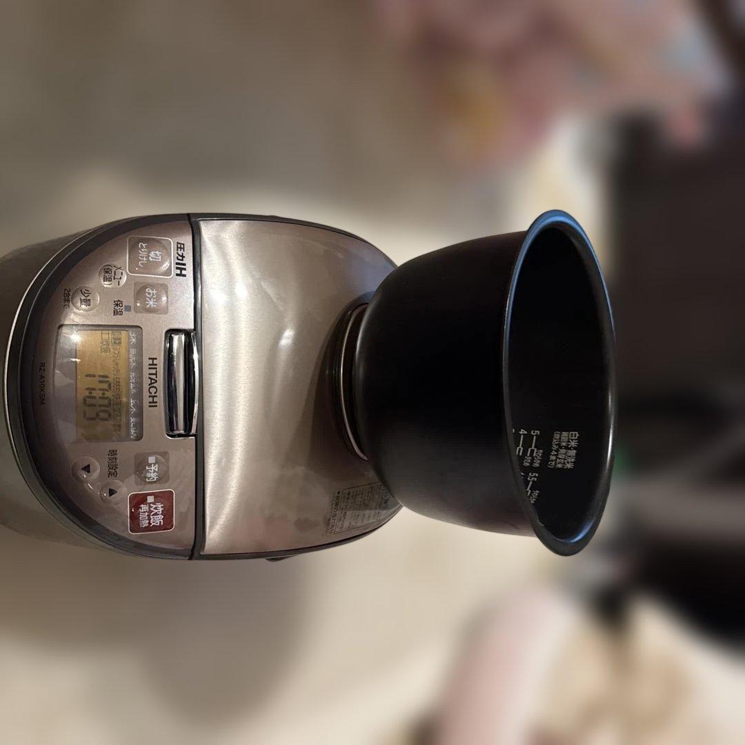 HITACHI IH炊飯器 デジタル表示