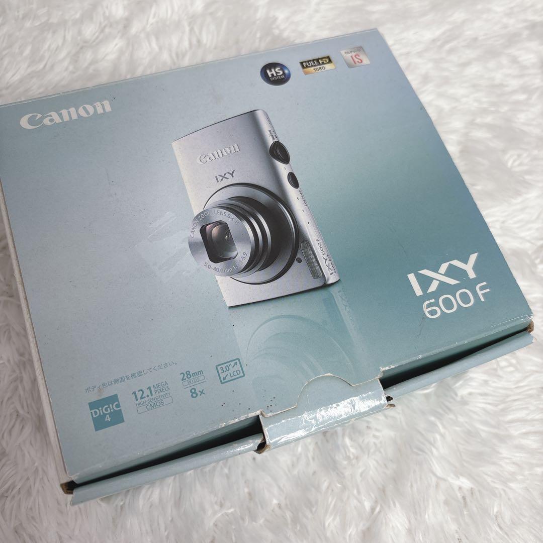 Canon IXY 600F コンデジ コンパクトデジタルカメラ　シルバー