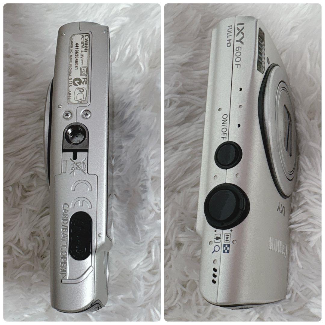 Canon IXY 600F コンデジ コンパクトデジタルカメラ　シルバー