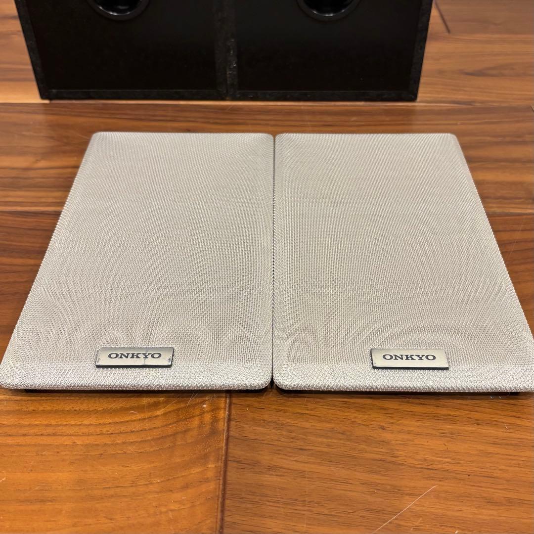 ONKYO スピーカー ペア D-N7TX 木目 動作品 ブックシェルフ